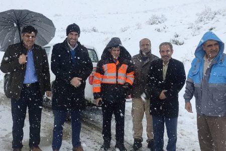 بازگشایی گردنه «گشور» در محور ارتباطی نورآباد به هرسین